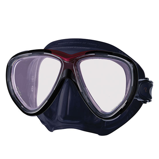 Маска Freedom One Pro антибликовые линзы (BKQB; черный силикон)